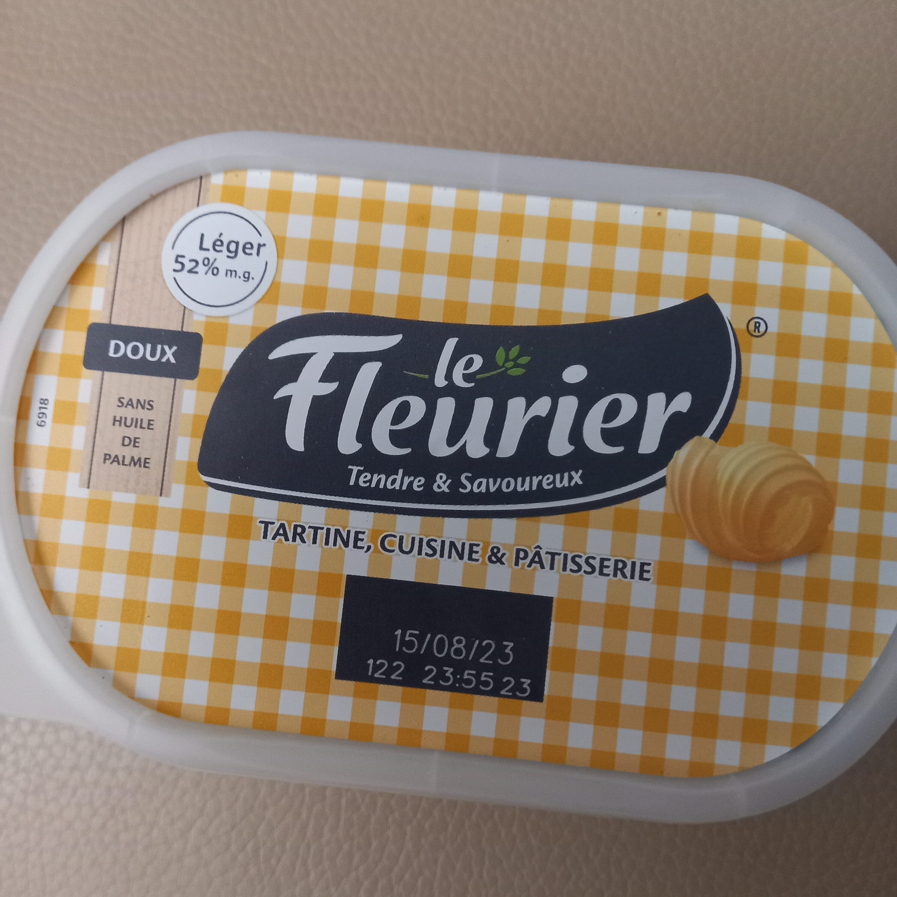 Le fleurier Le fleurier sans huile de palme 500g doux packshot
