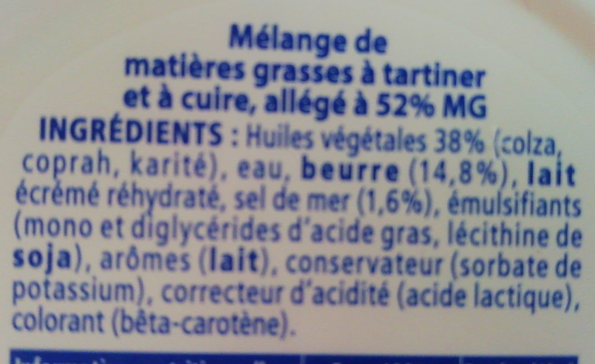 Le fleurier Le fleurier sans huile de palme 500g demi sel packshot