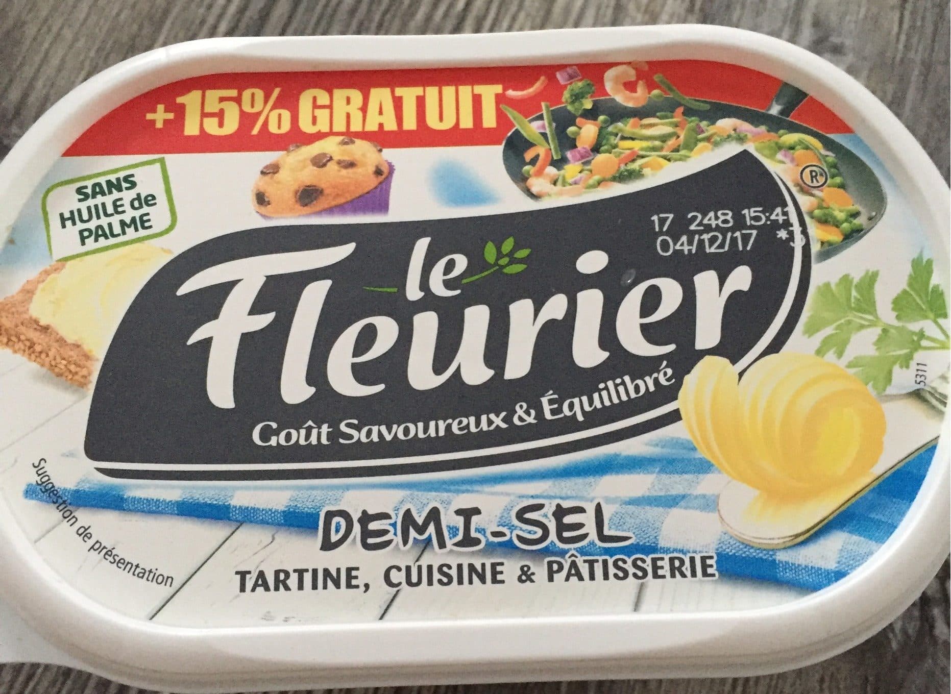 Le fleurier Beurre packshot