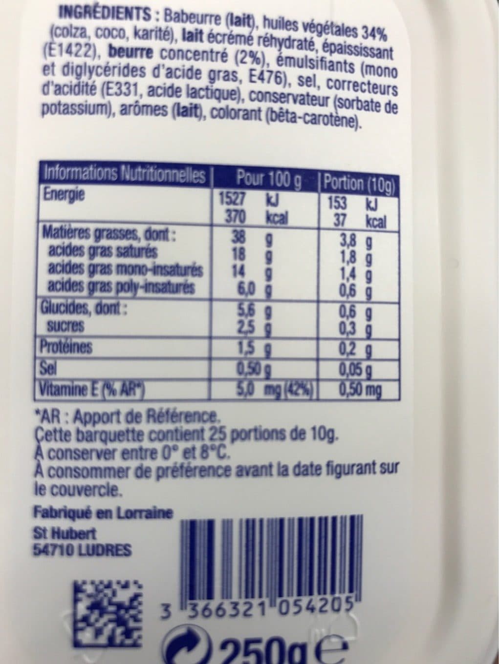 St Hubert St hubert 41 250 g doux ss hdp packshot