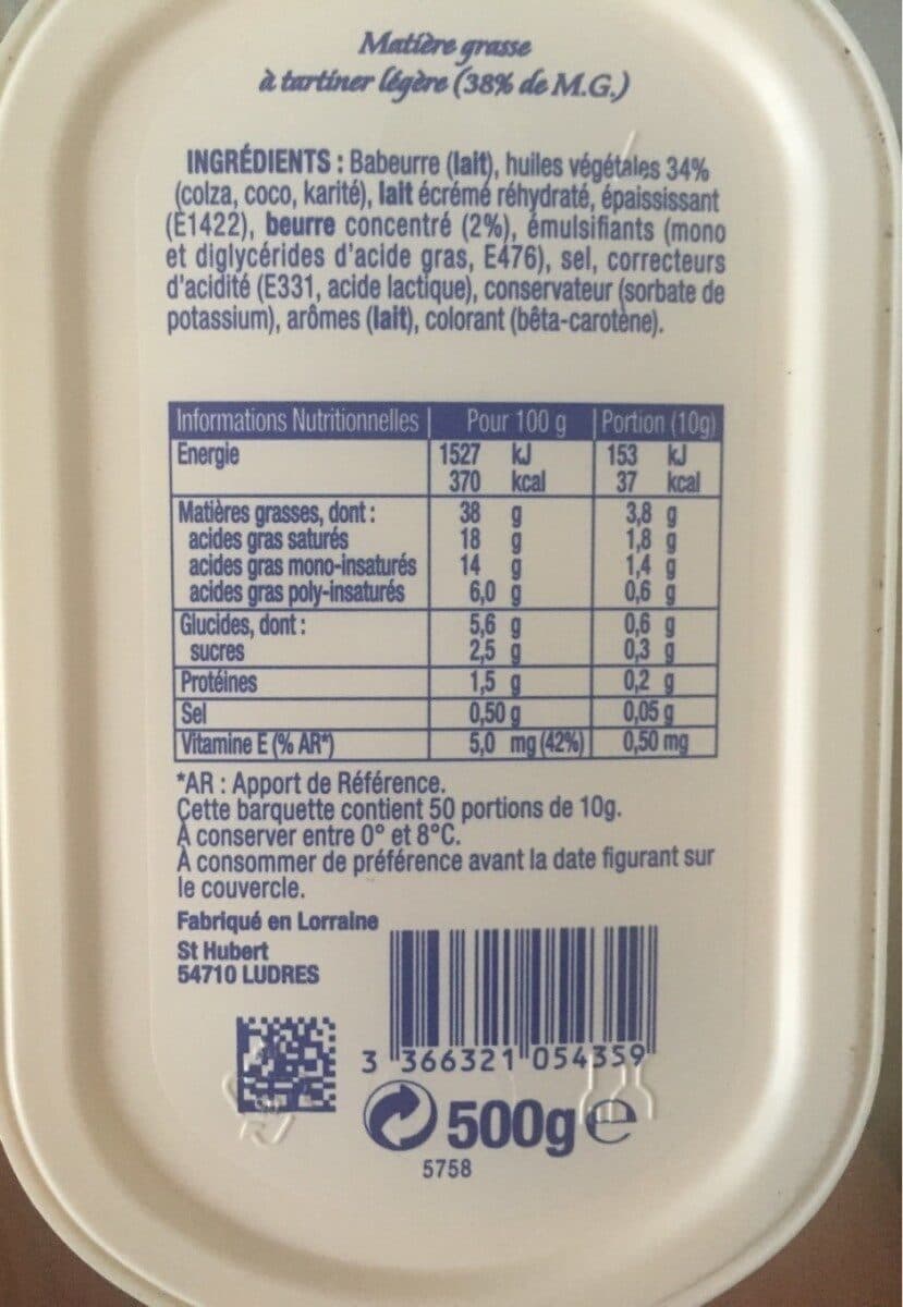 St Hubert St hubert 41 500 g doux ss hdp offre decouverte packshot