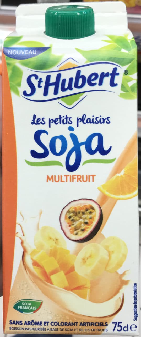 St Hubert Les Petits Plaisirs Soja Multifruit packshot