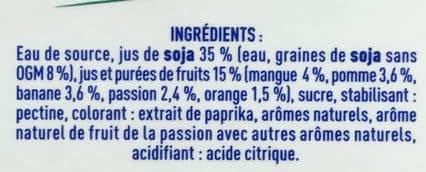 St Hubert Les Petits Plaisirs Soja Multifruit packshot