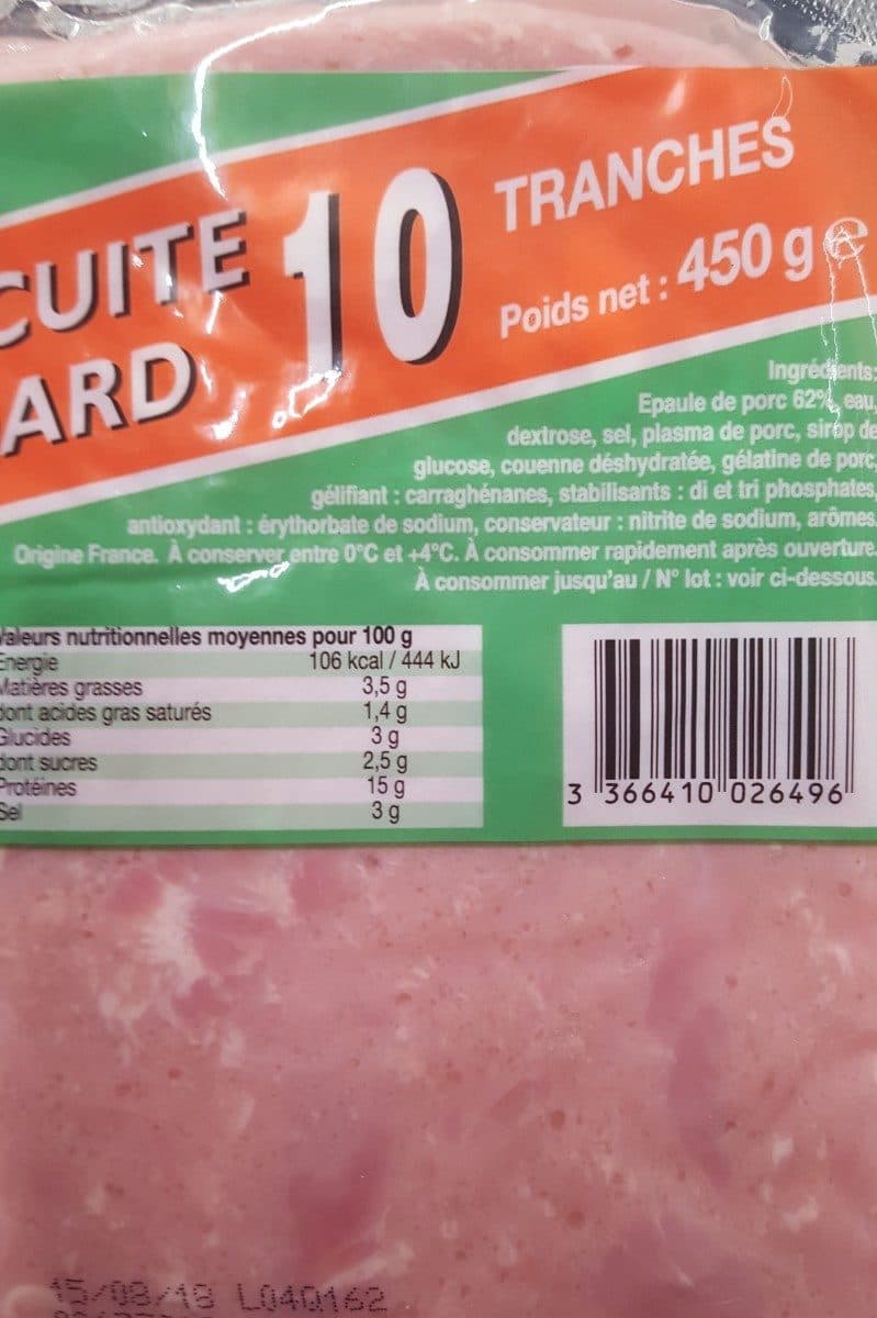 Broceliande Epaule Cuite 10tranche packshot