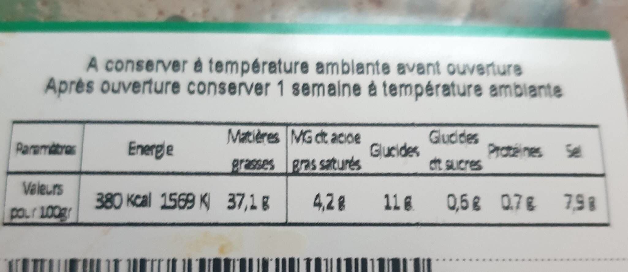 Open Food Facts Olive noire à la grecque packshot