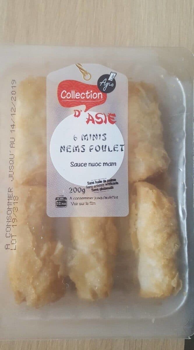 Agis Nems poulet Agis packshot