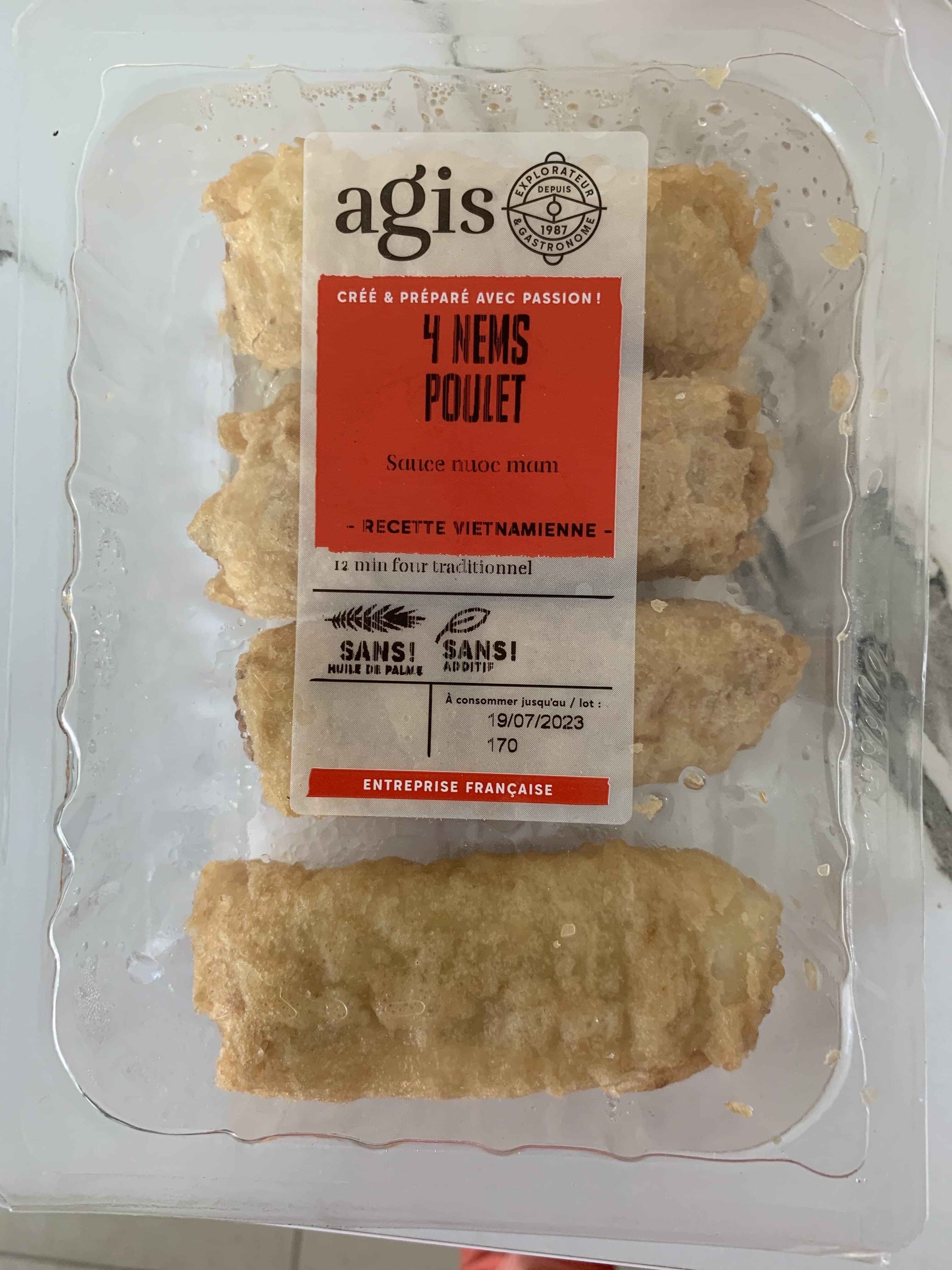 Agis Nems au Poulet packshot