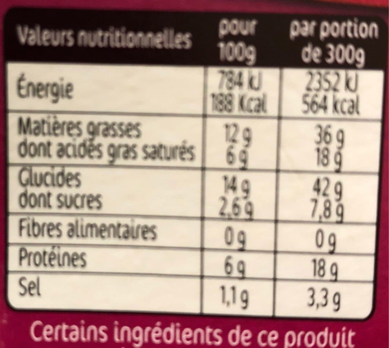 Open Food Facts Festonate à la carbonara packshot