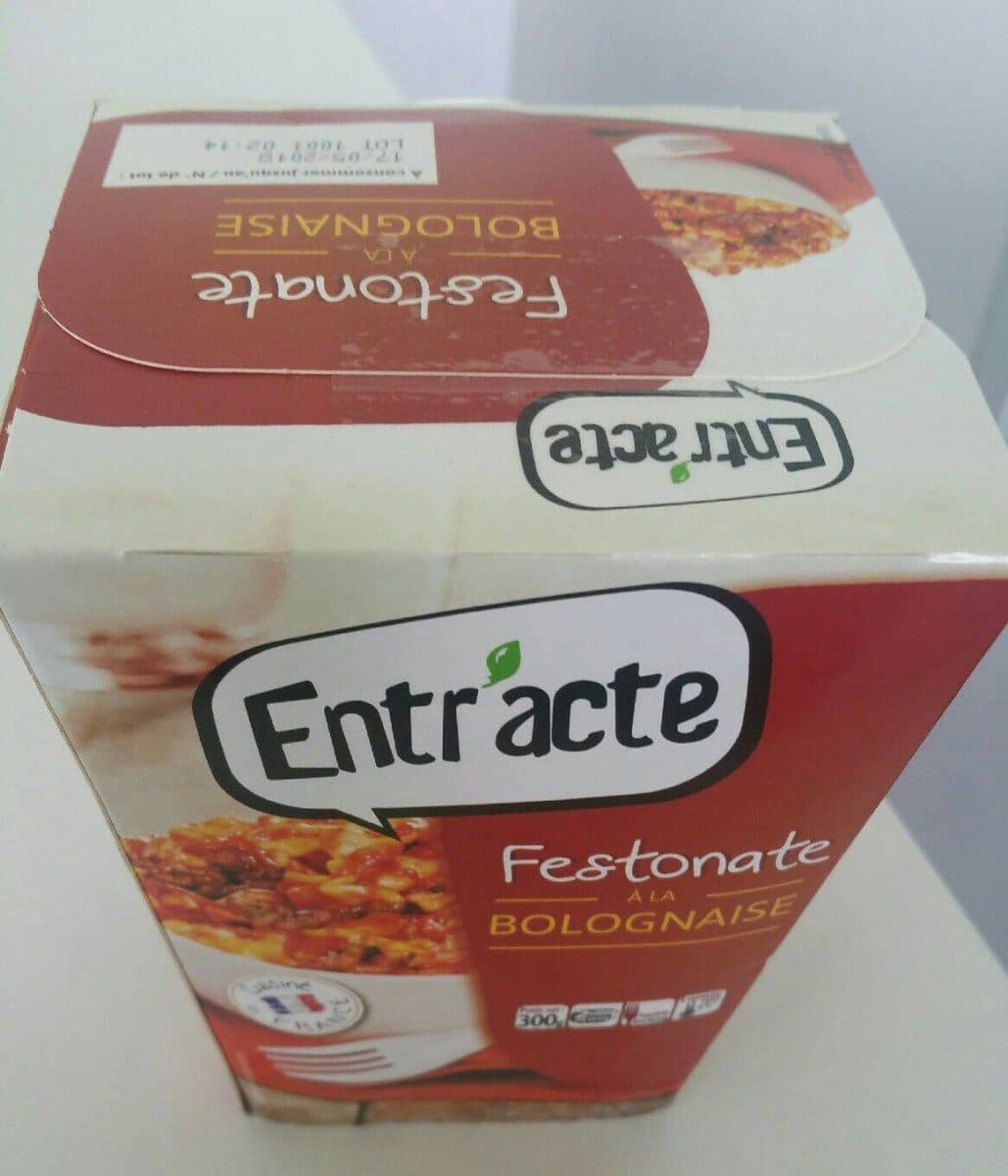 Open Food Facts Festonate à la Bolognaise packshot