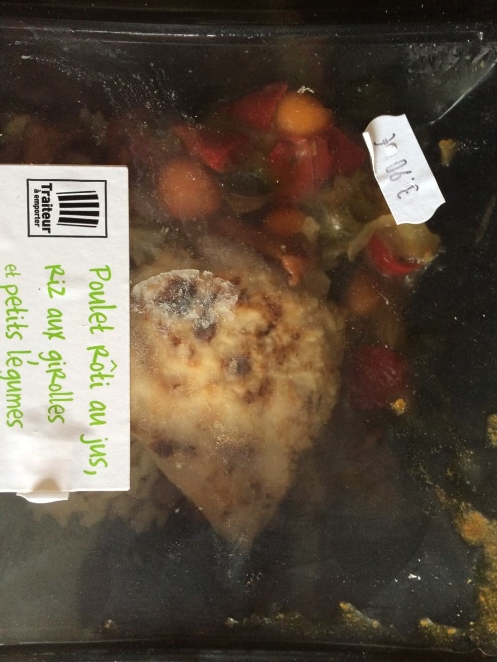 Open Food Facts Poulet riz girolles packshot