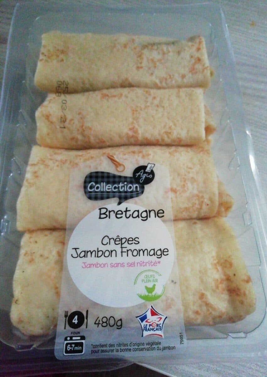 Agis Crêpes jambon fromage packshot