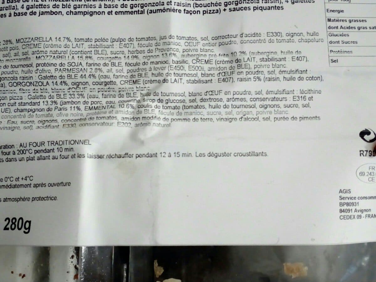 Agis Plateau italien packshot