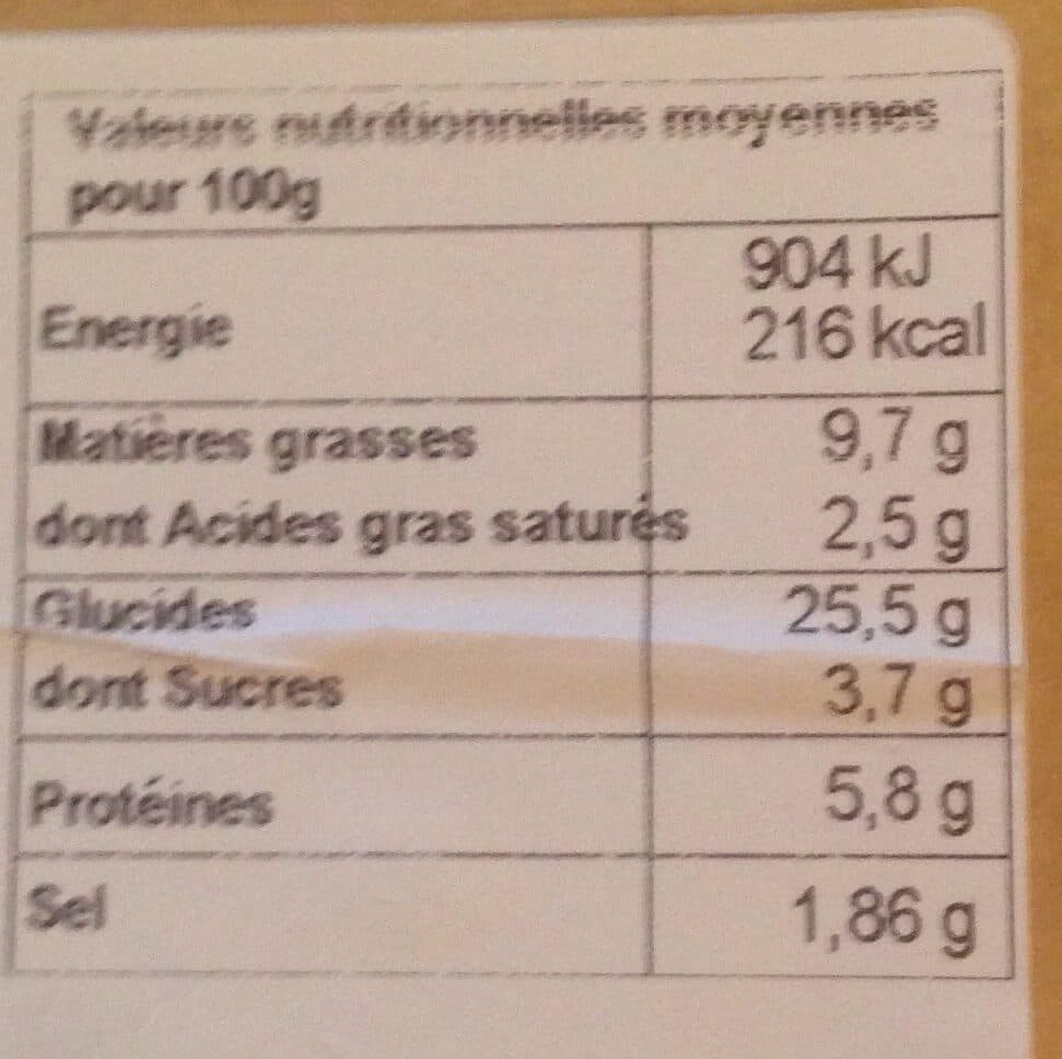 Open Food Facts Nems cocktails porc packshot
