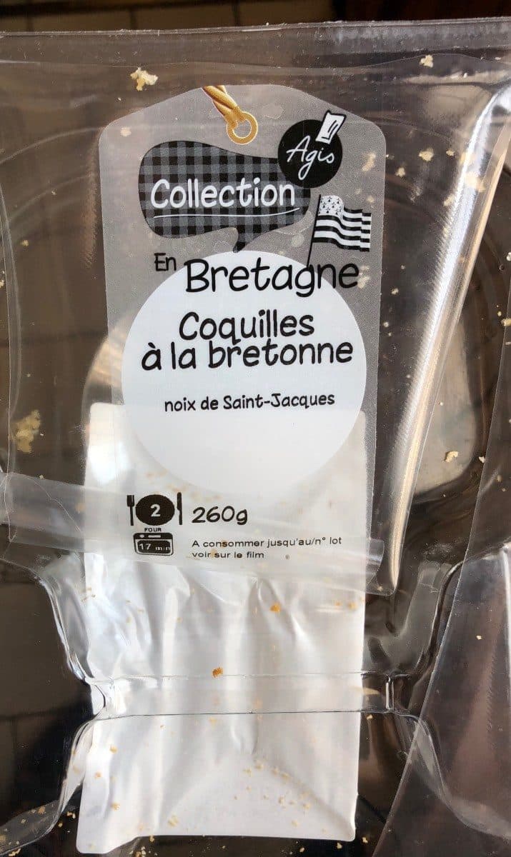 Agis Coquilles à la bretonne packshot