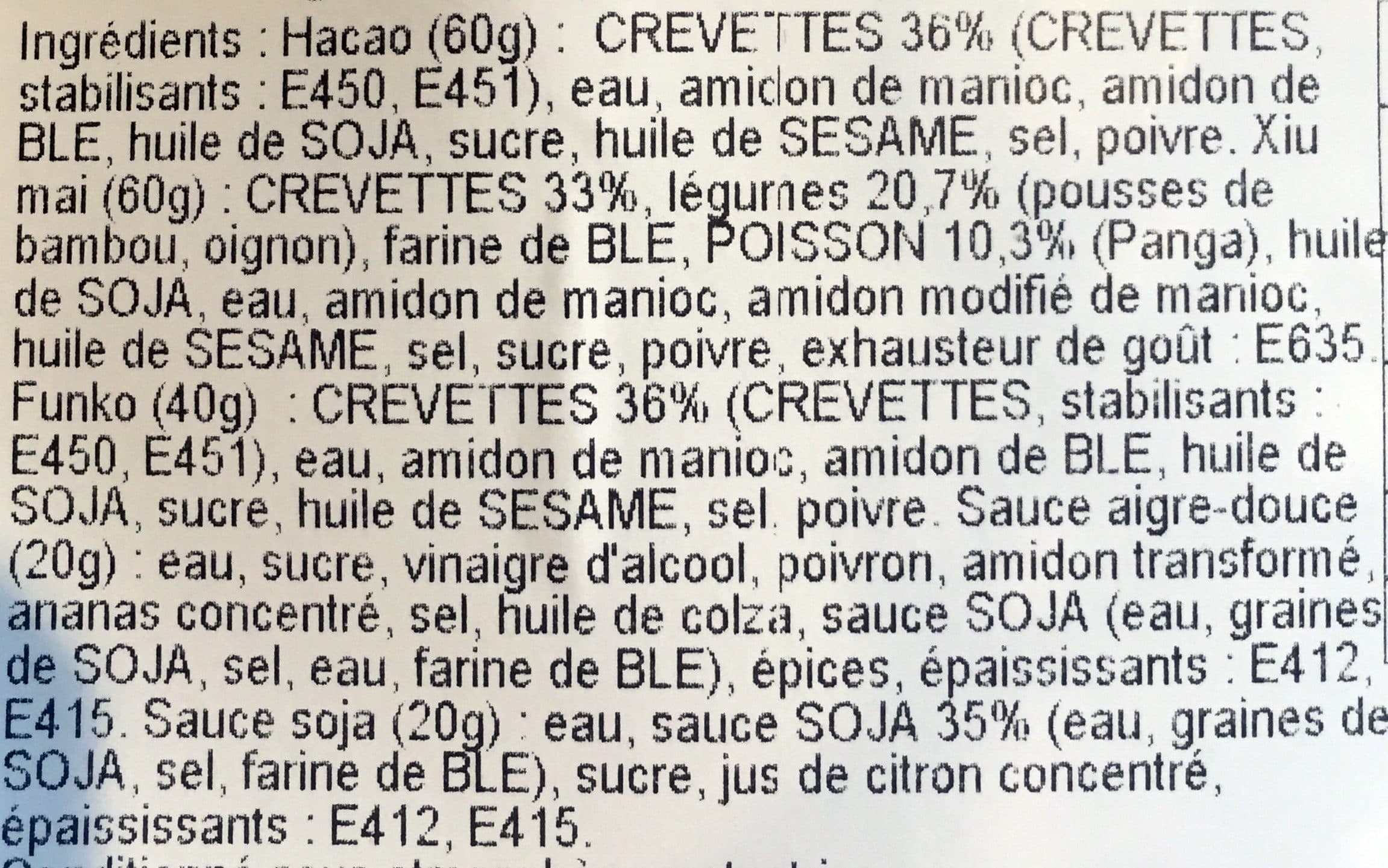 Agis Assortiment Bouchées Vapeur packshot
