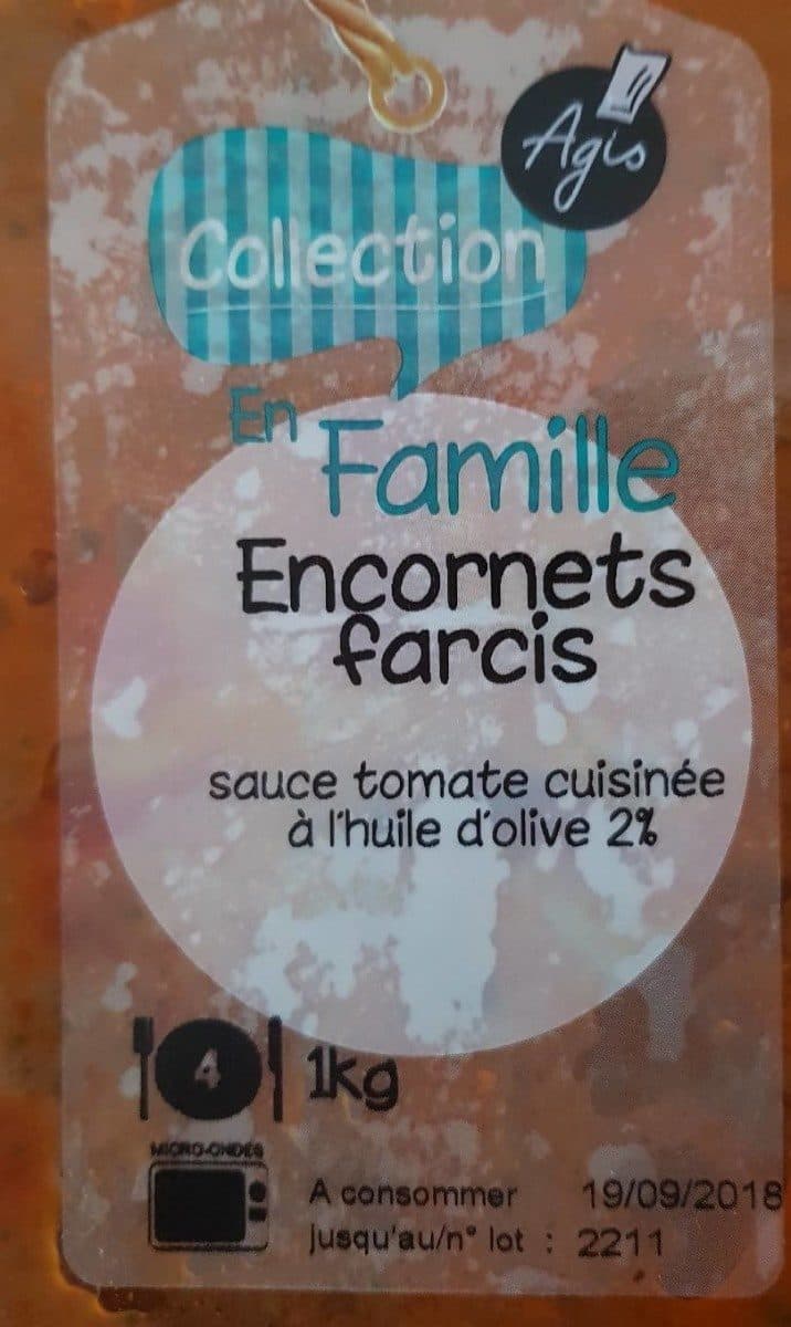 Agis Encornets farcis packshot