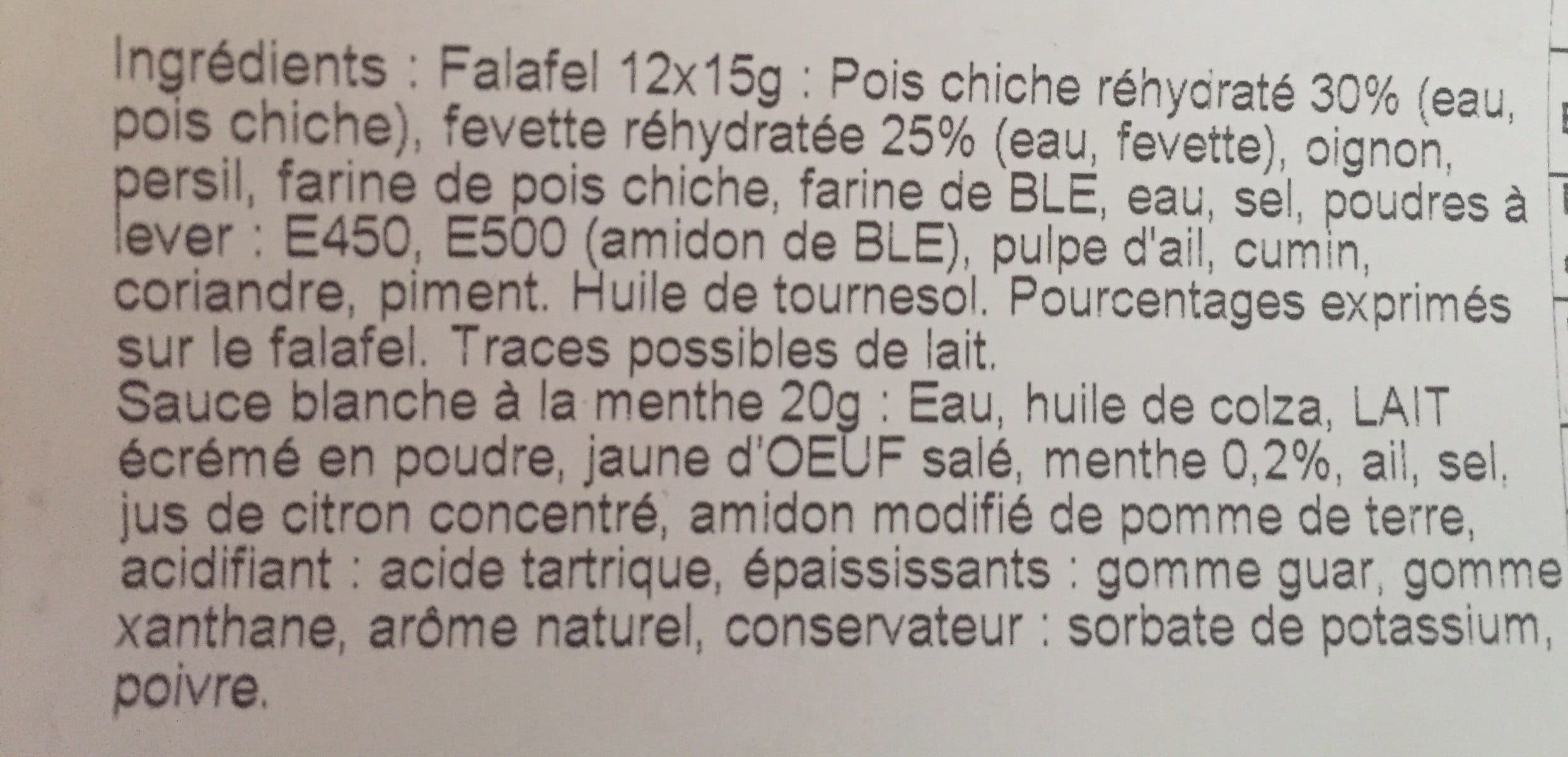 AGIS 12 Falafels packshot