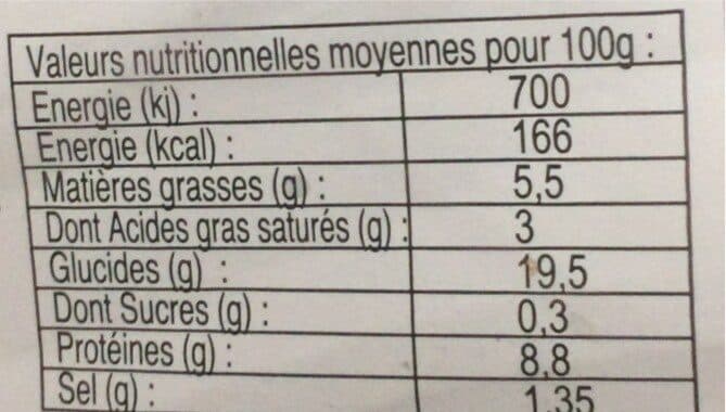 Agis Galettes jambon, champignons & emmental packshot