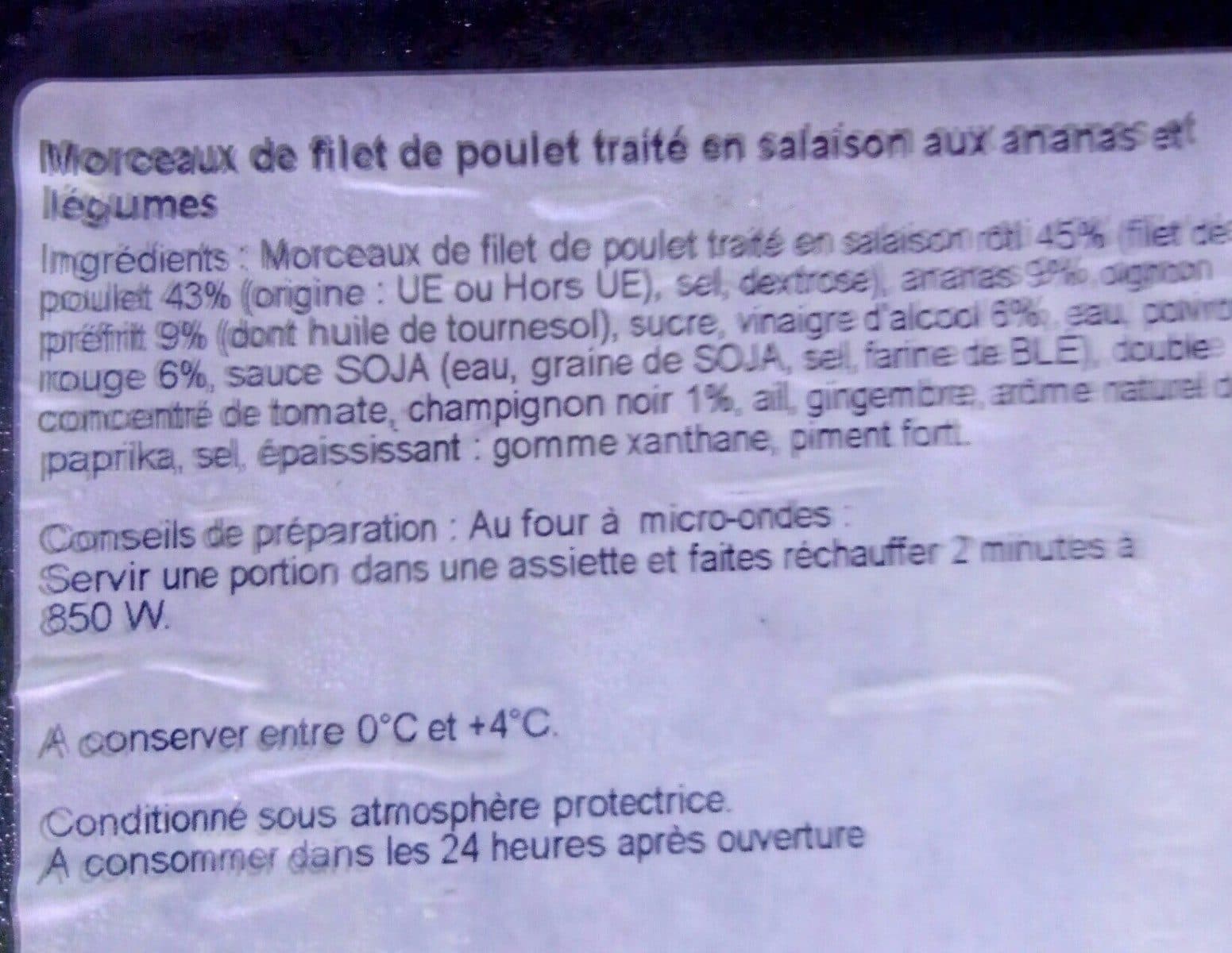Agis Poulet aigre doux packshot