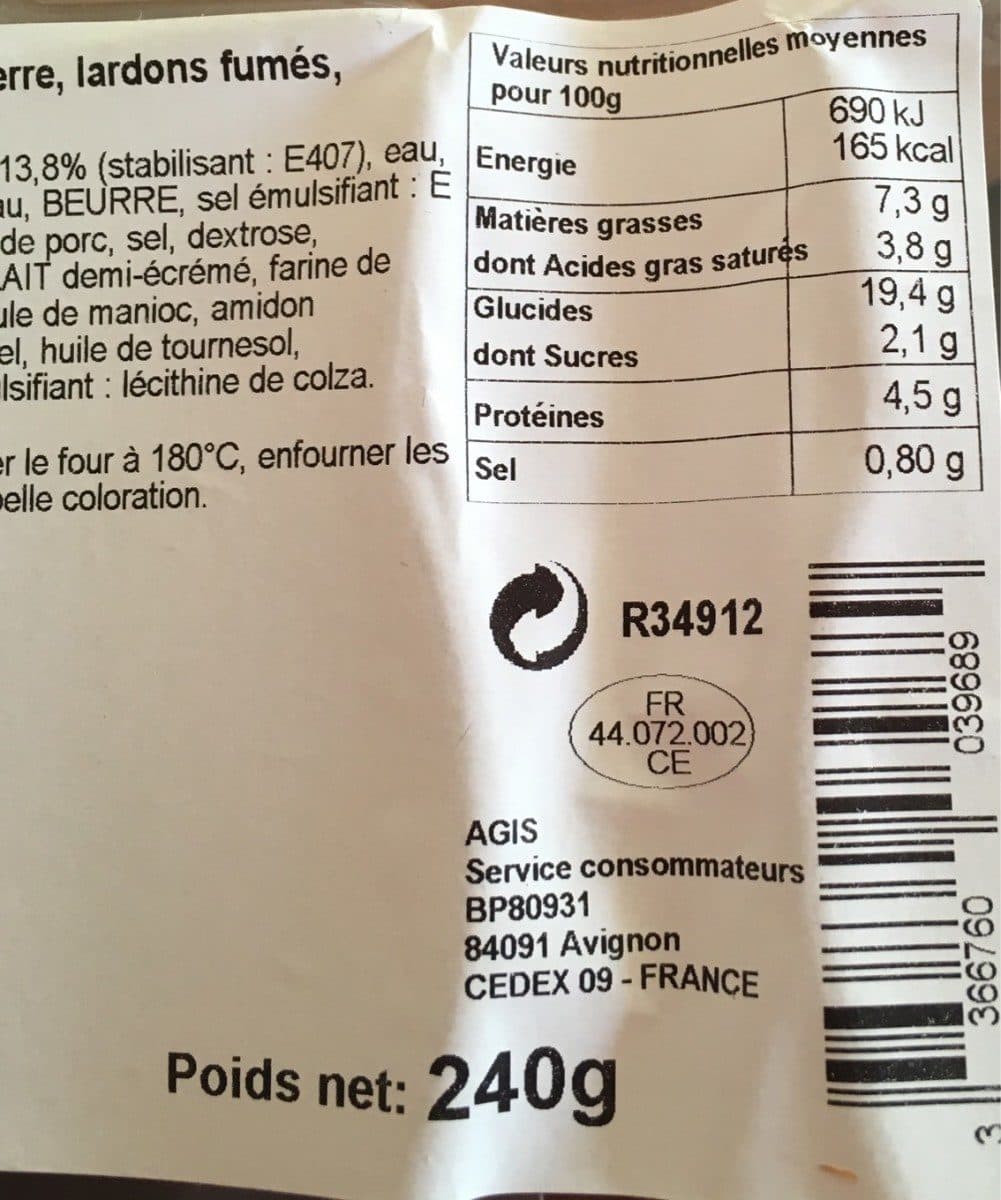 Agis Croustillants savoyards packshot