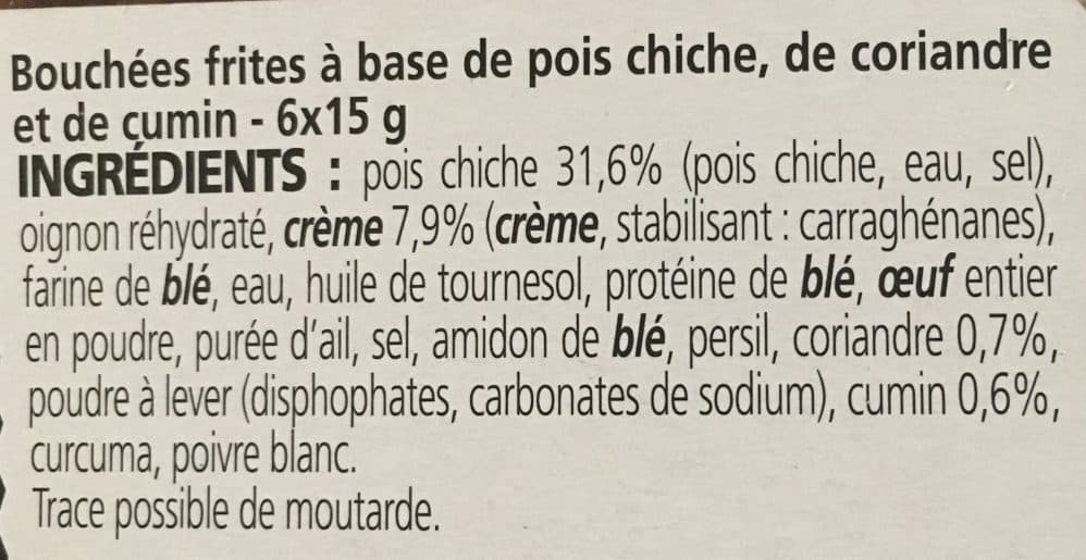AGIS Falafels pois chiches et coriandre packshot