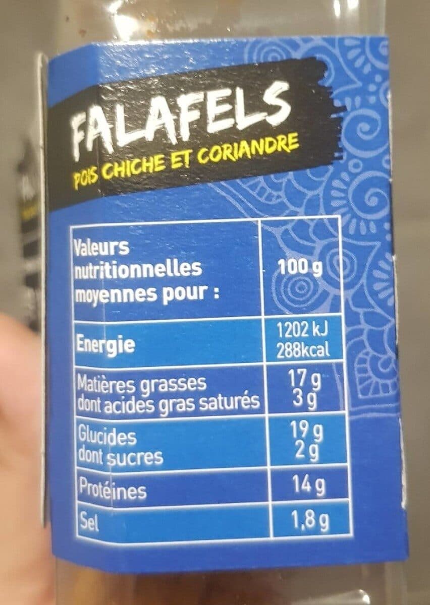 AGIS Falafels pois chiches et coriandre packshot