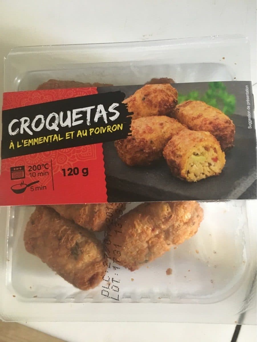 agis Croquetas a l'emmental et au poivron packshot