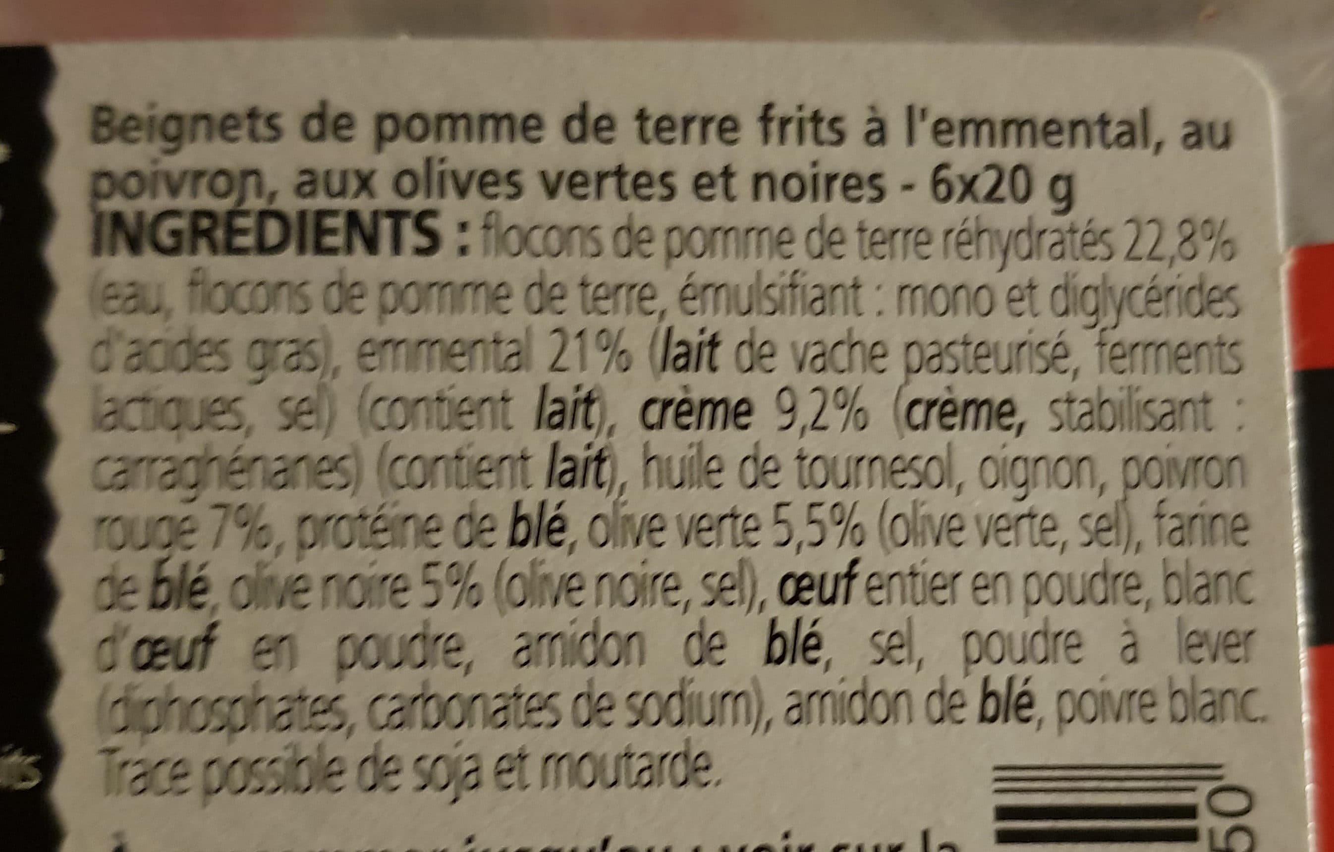 agis Croquetas a l'emmental et au poivron packshot