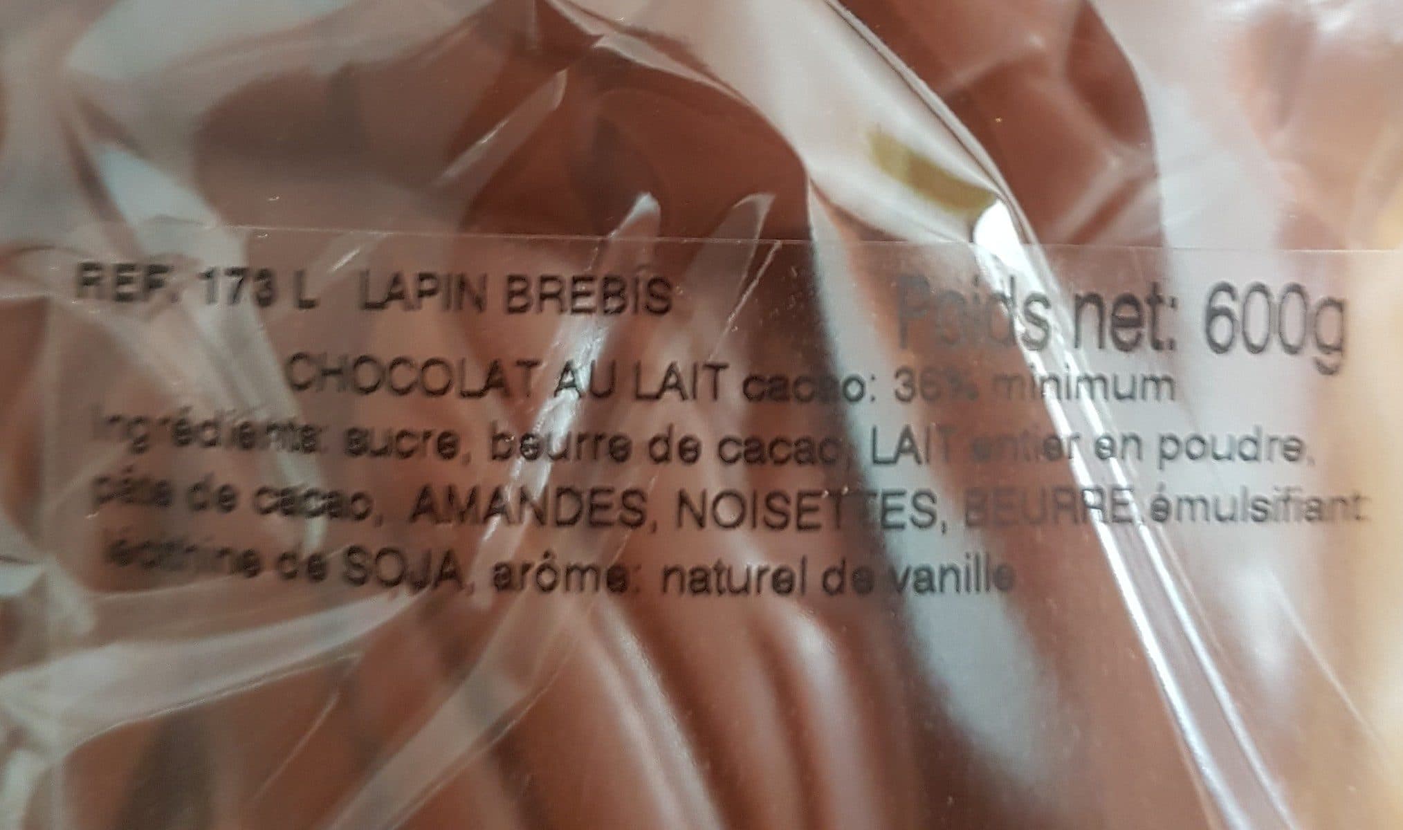 Open Food Facts Lapin Brebis packshot
