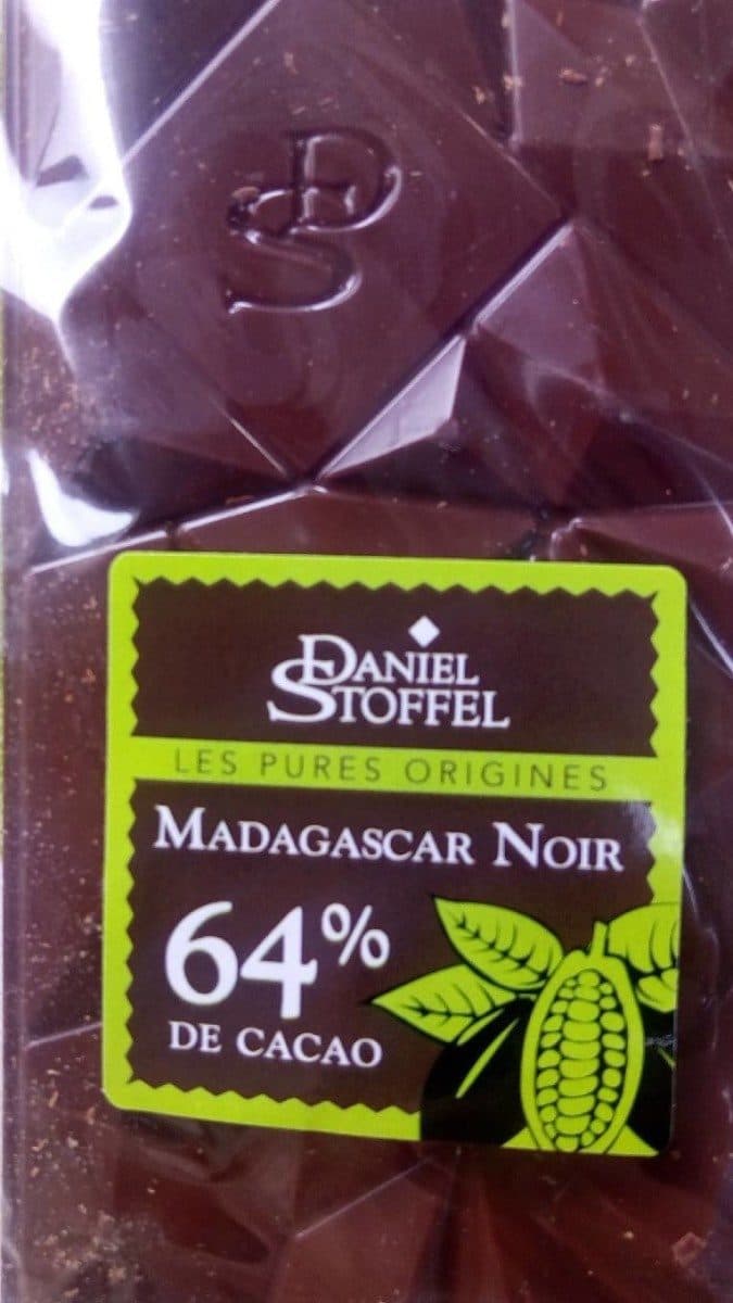 Daniel Stoffel Chocolat Madagascar Noir 64% packshot