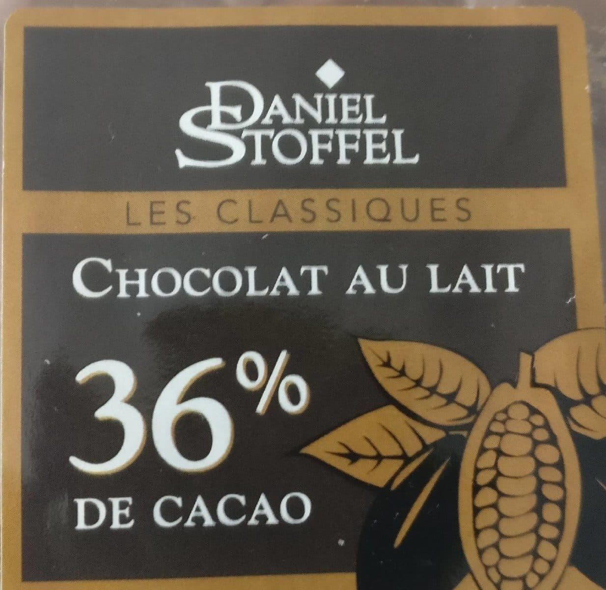Daniel Stoffel Tablette 100g Chocolat Au Lait packshot