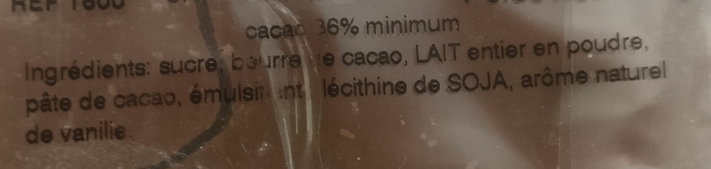 Daniel Stoffel Tablette 100g Chocolat Au Lait packshot