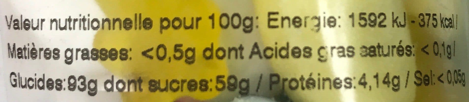 Open Food Facts Cône de bonbons gomme packshot