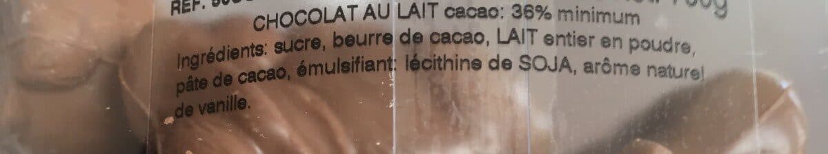Open Food Facts Lapinous chocolat au lait packshot