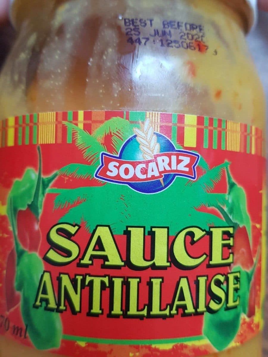 Open Food Facts Sauce antillaise packshot