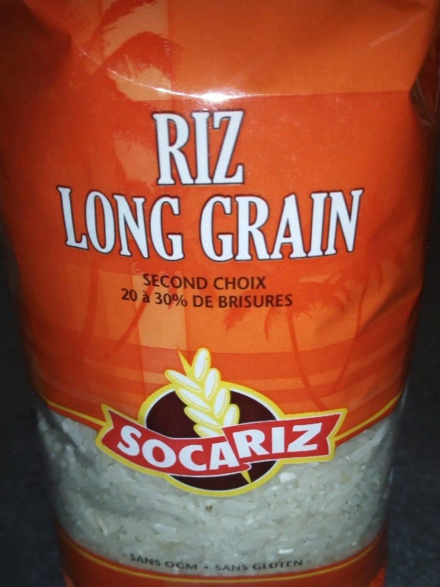 Open Food Facts Riz long grain packshot