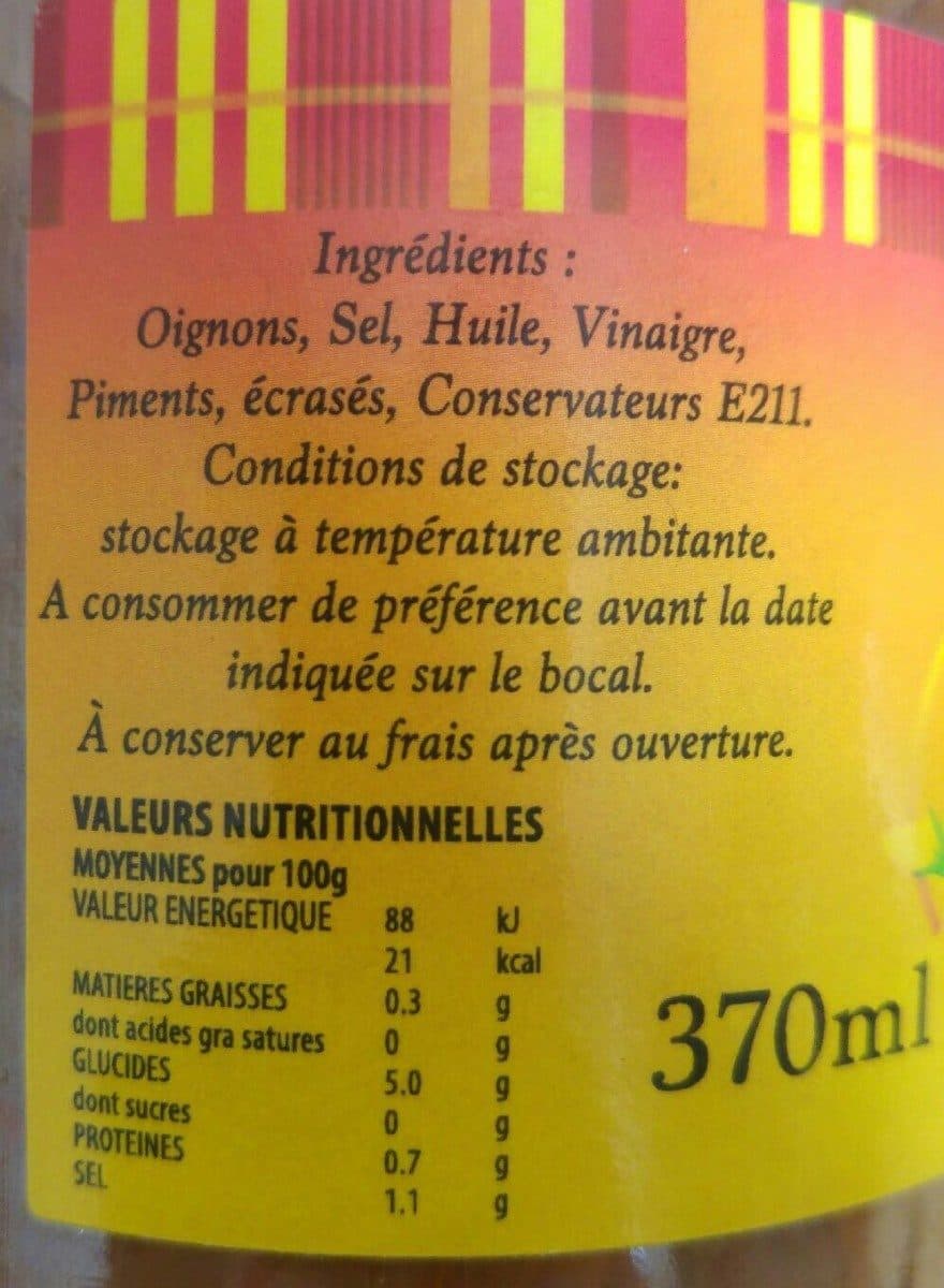 Open Food Facts Sauce créole packshot