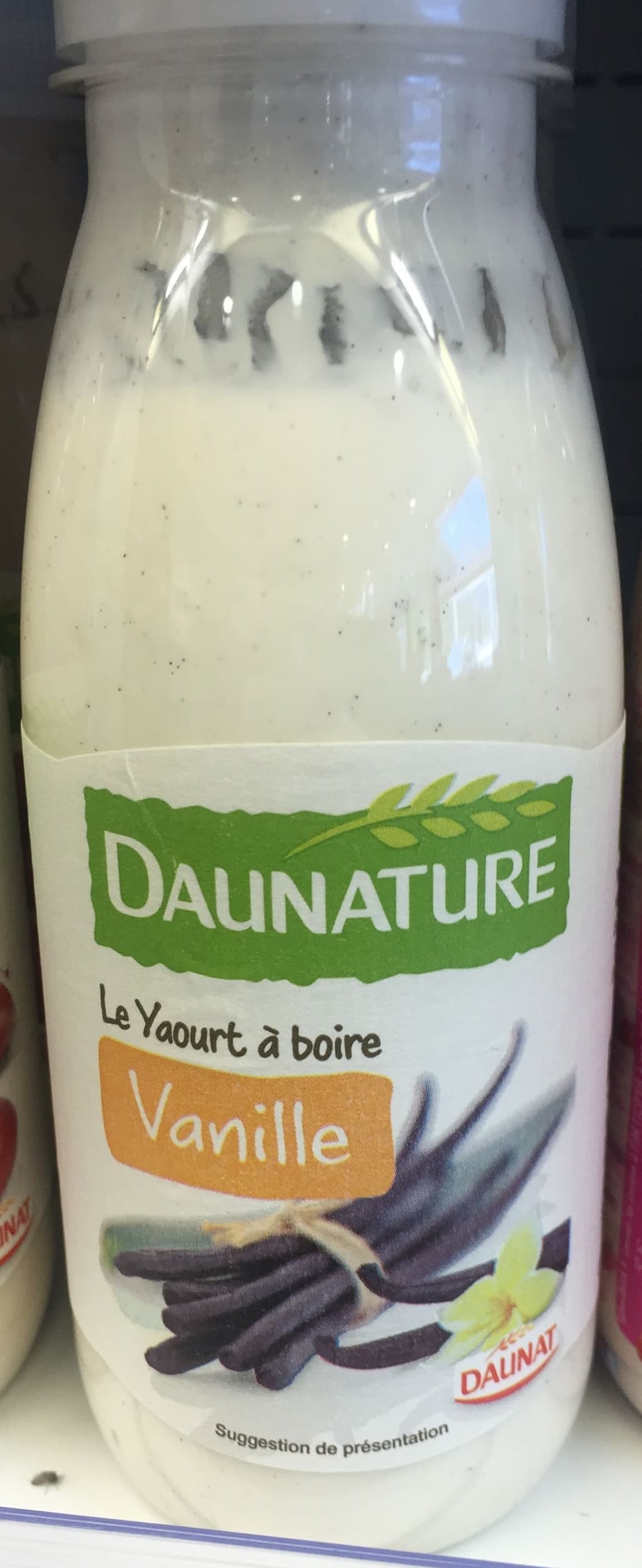 Daunature Yaourt à boire vanille packshot