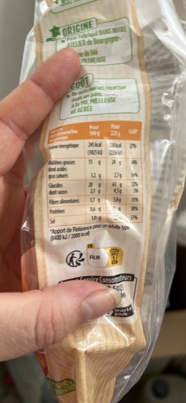 Daunat Le goûteux poulet rôti mayonnaise packshot