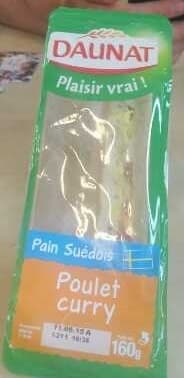 Daunat Pain suédois Poulet Curry packshot