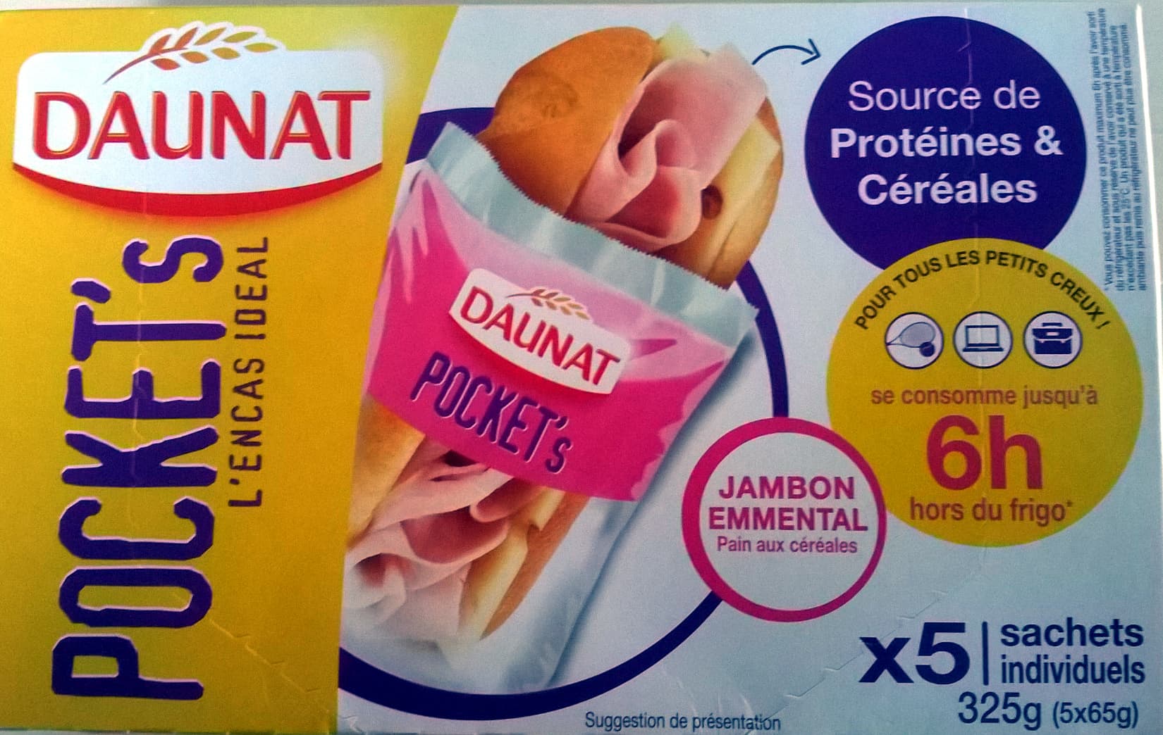 Daunat Daunat Pocket's packshot