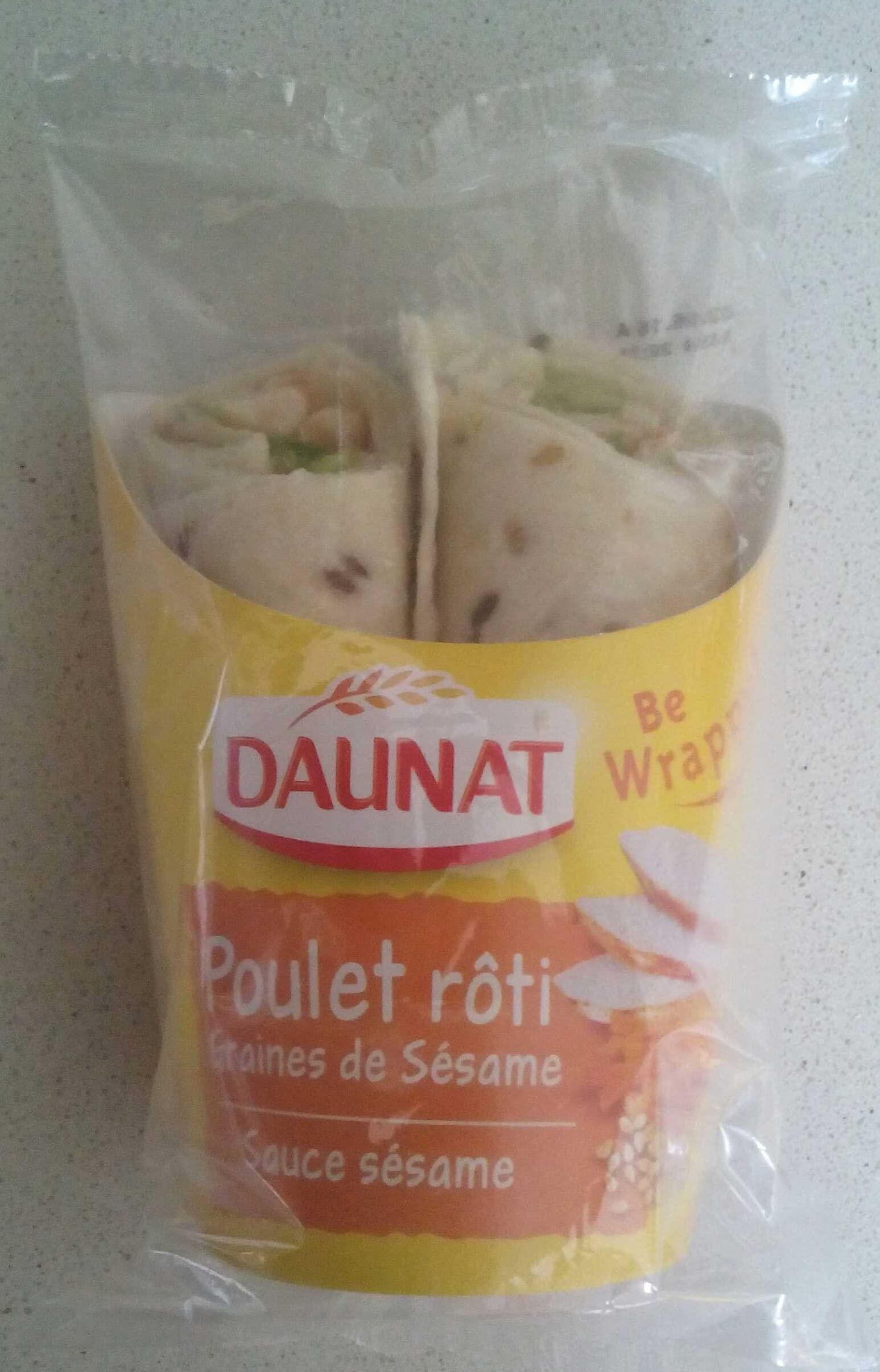 Daunat Poulet rôti Graines de Sésame Sauce sésame packshot