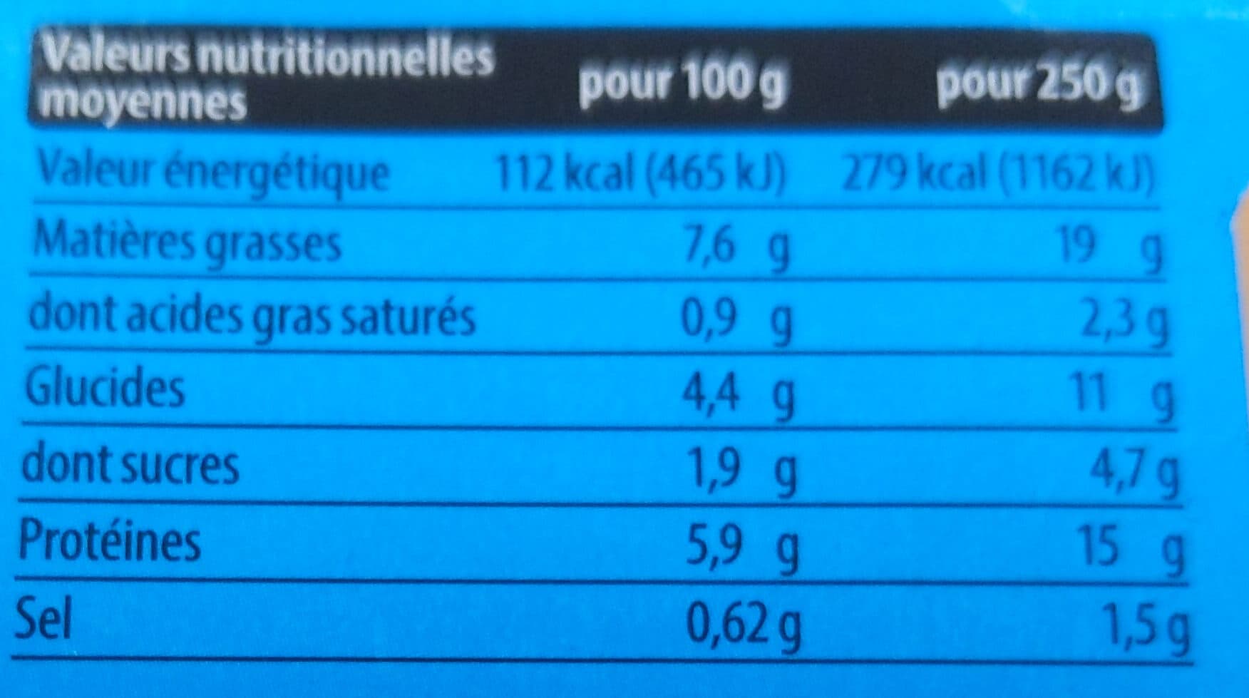 Daunat Salade Préparée THON OEUF CRUDITES packshot