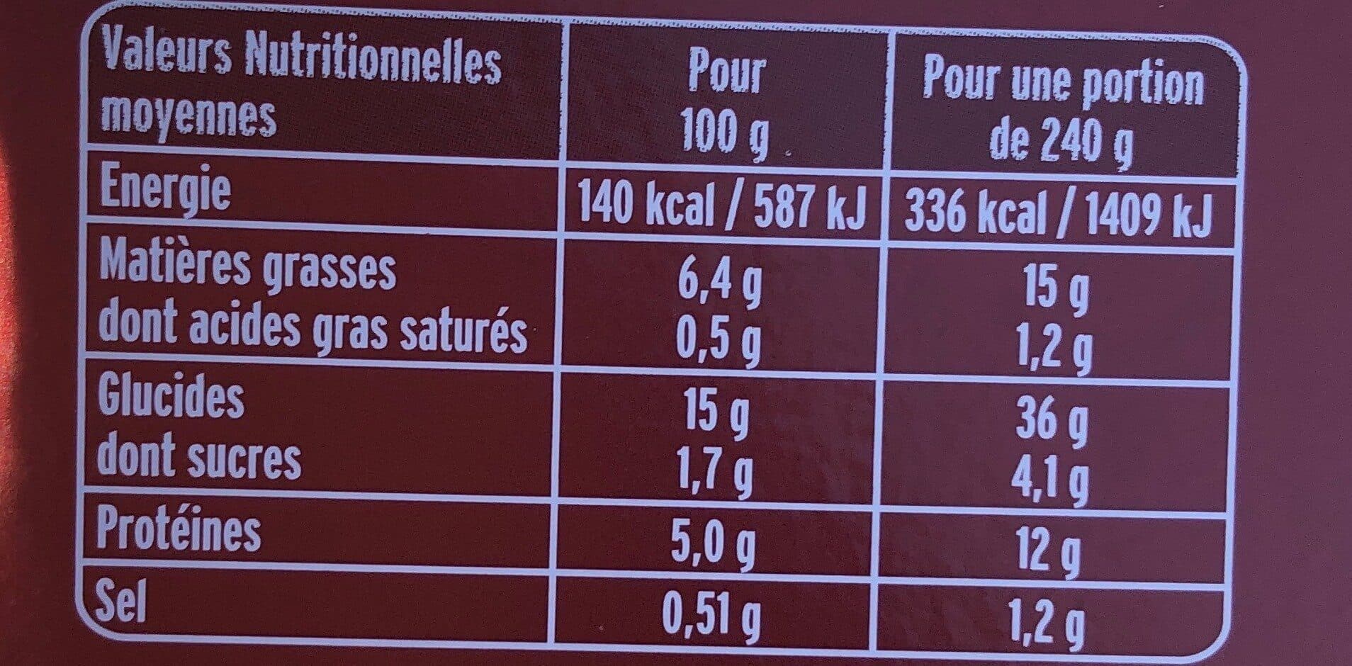Daunat La paysanne poulet rôti packshot