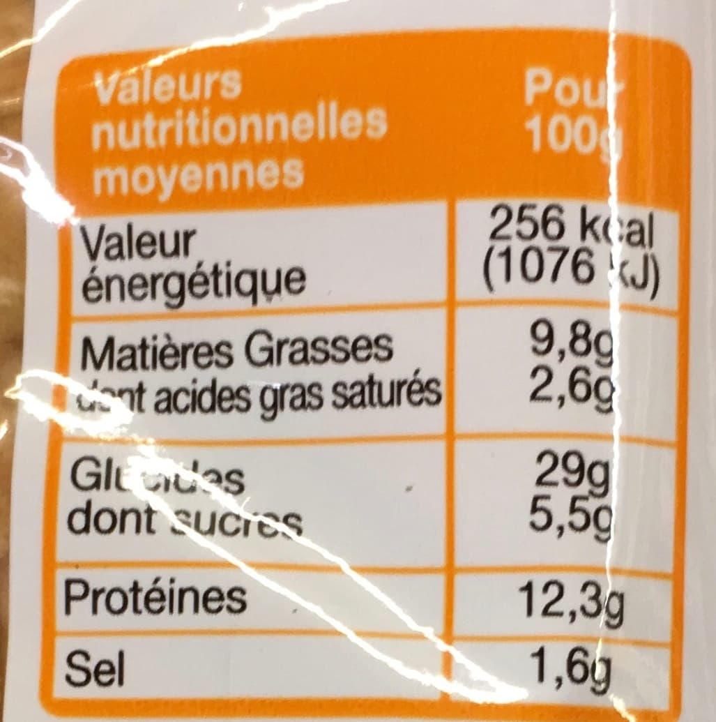 Daunat Pocket's Poulet Emmental packshot