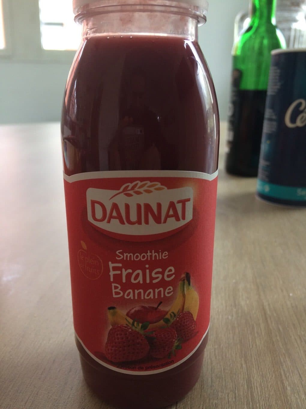 Daunat Smoothie Fraise Banane packshot