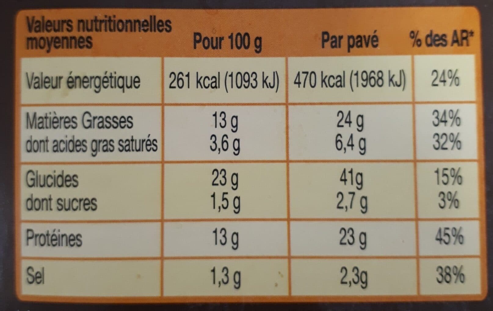 Daunat BURGER Le Bacon Boeuf cheddar packshot