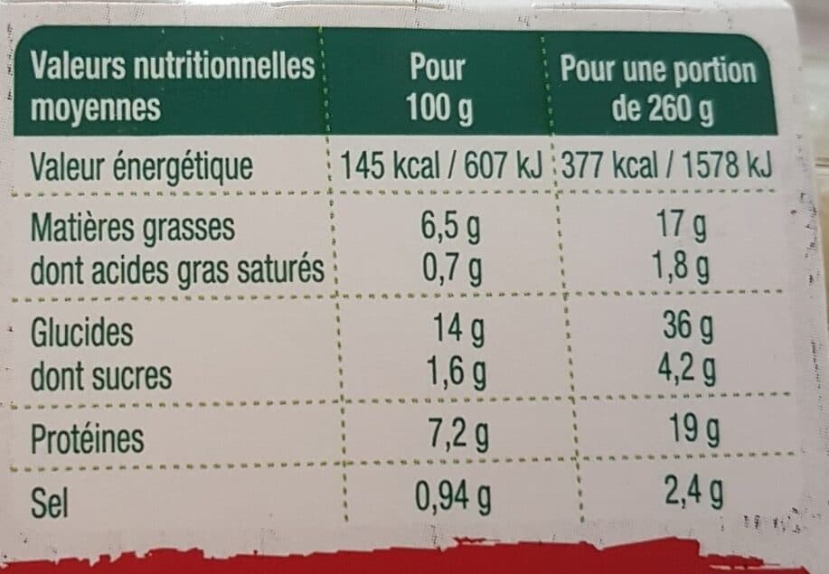 Daunat L'anglaise poulet bacon packshot