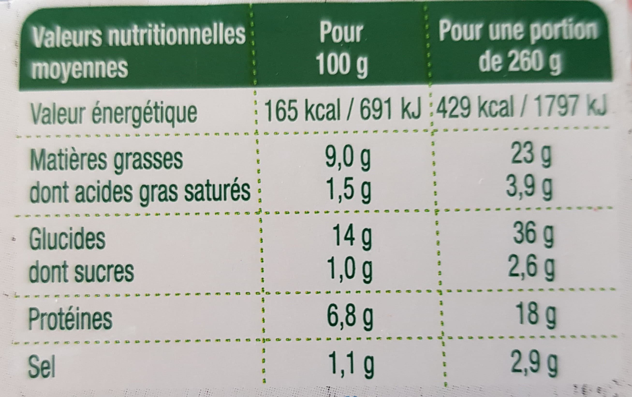 Daunat Salade saumon fumé - fromage packshot
