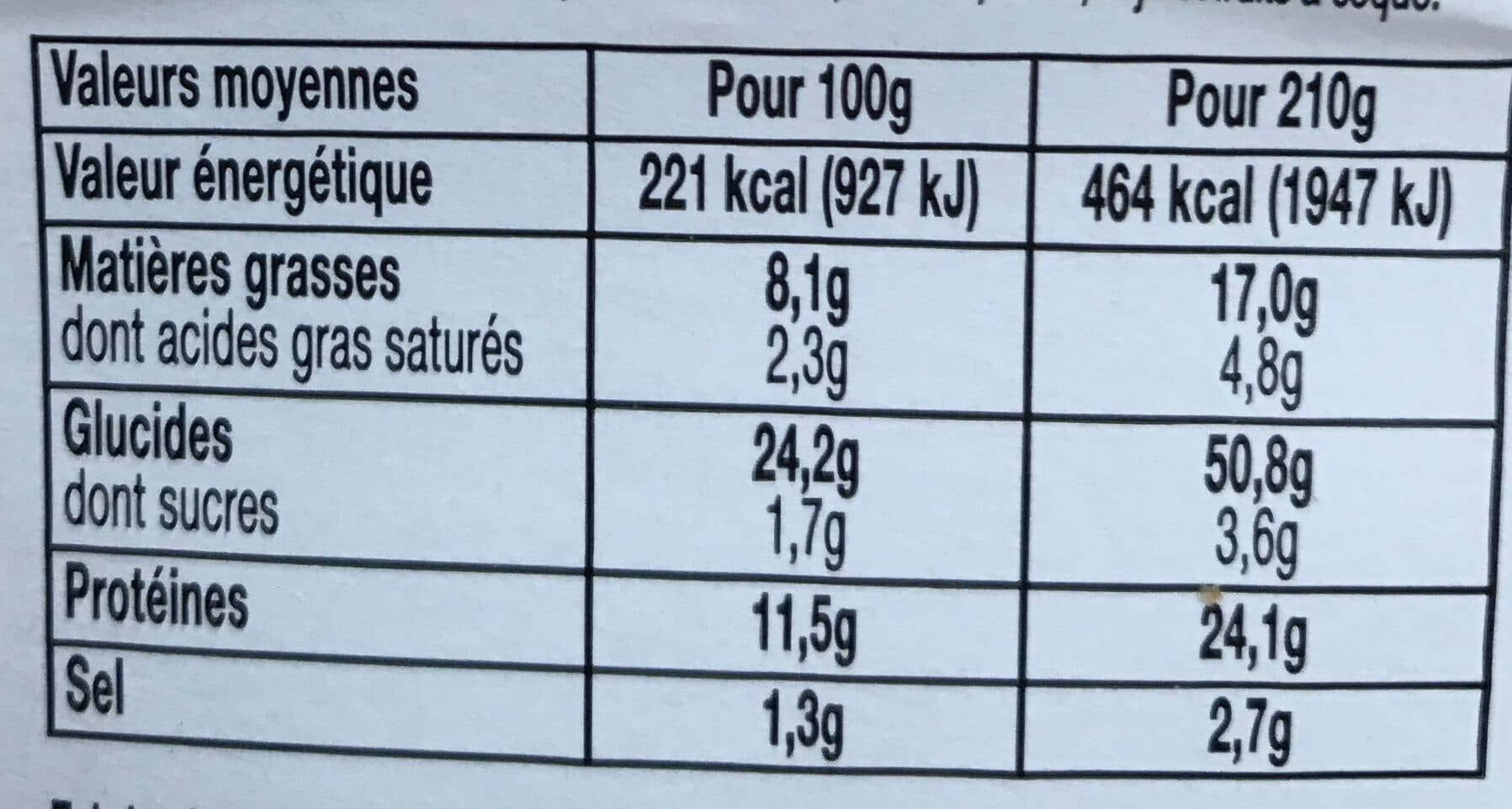 Daunat XXL Bacon Emmental packshot
